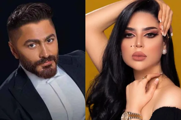 حقيقة زواج جليلة المغربية وتامر حسني سرا