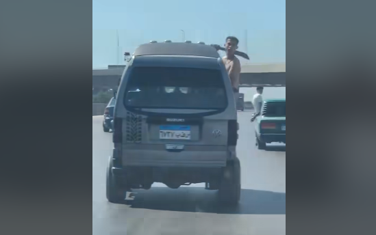 بالفيديو.. استعراض البلطجة في عز النهار على طريق الإسكندرية الصحراوي&nbsp;