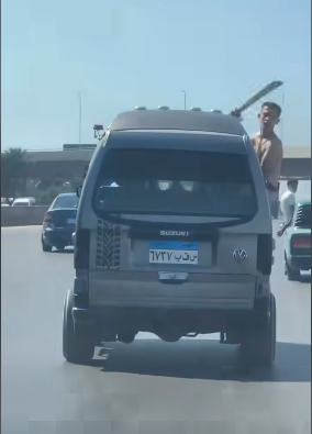 بالفيديو.. استعراض البلطجة في عز النهار على طريق الإسكندرية الصحراوي&nbsp;