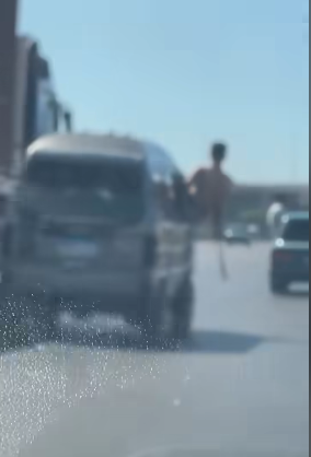 بالفيديو.. استعراض البلطجة في عز النهار على طريق الإسكندرية الصحراوي&nbsp;