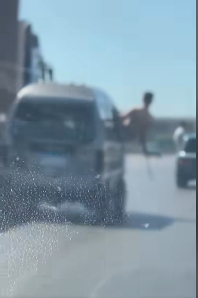 بالفيديو.. استعراض البلطجة في عز النهار على طريق الإسكندرية الصحراوي&nbsp;