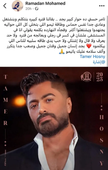 &nbsp;تامر حسني
