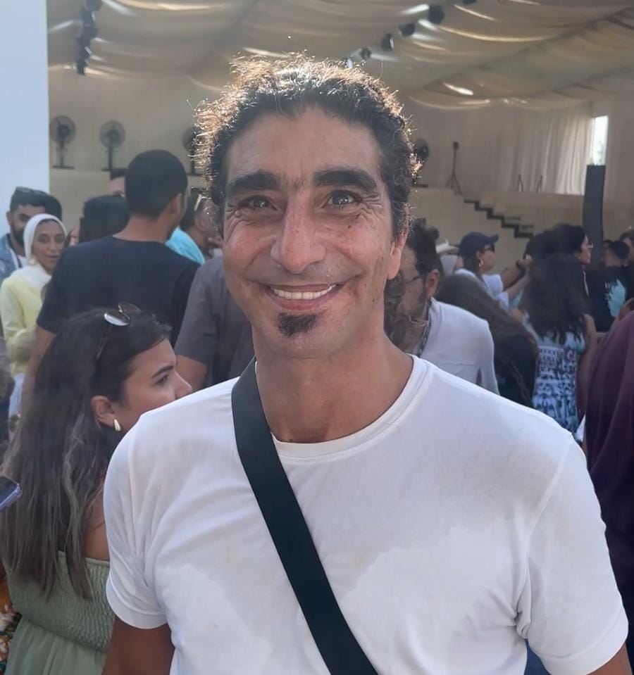 سري النجار من ندوة تكريم منة شلبي بمهرجان الجونة السينمائي