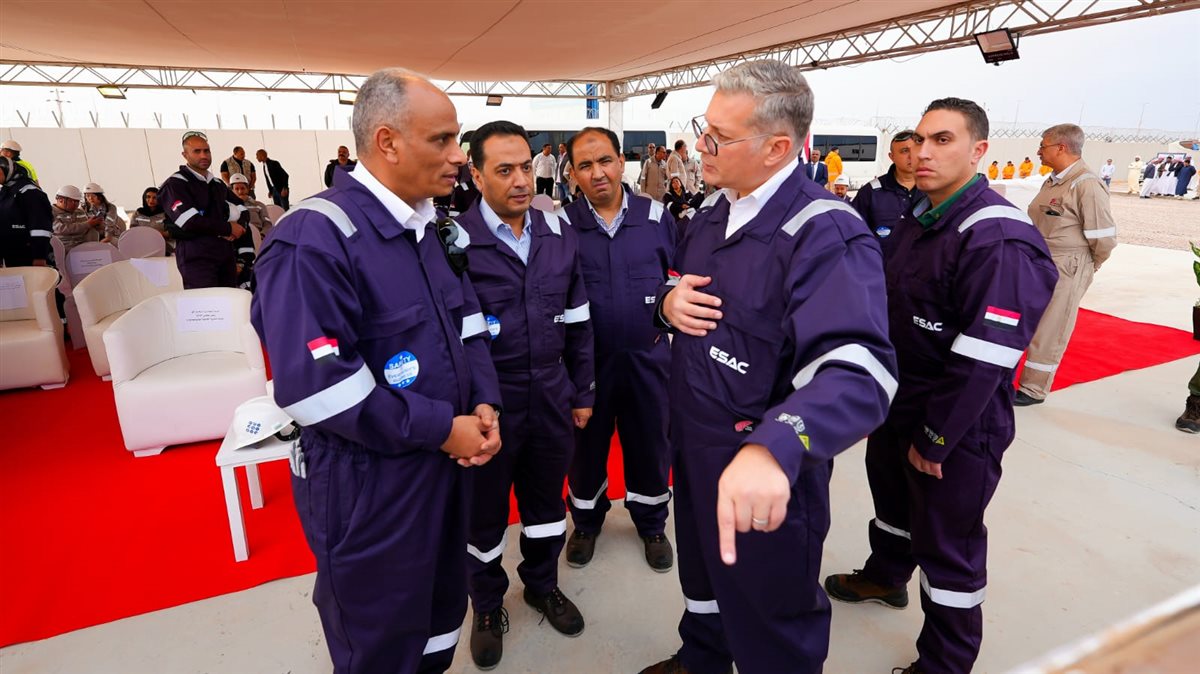 وزير البترول يشهد الأعمال المبكرة لبدء تنفيذ مشروع الصودا آش&nbsp;