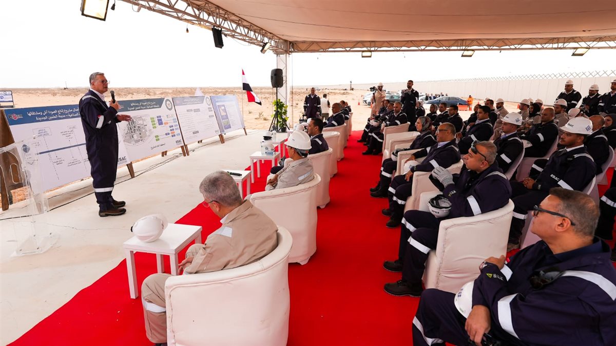 وزير البترول يشهد الأعمال المبكرة لبدء تنفيذ مشروع الصودا آش&nbsp;