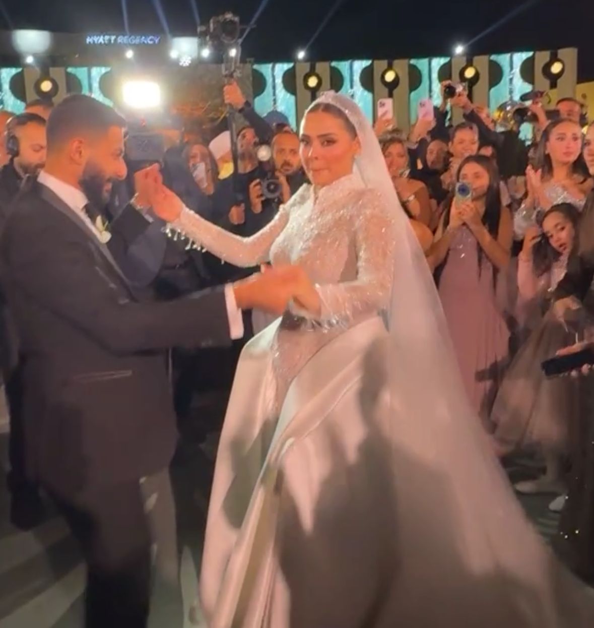 صور حفل زفاف ابنة محمد هنيدي&nbsp;
