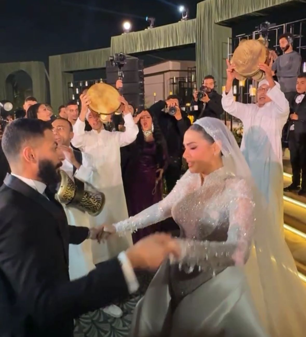 صور حفل زفاف ابنة محمد هنيدي&nbsp;