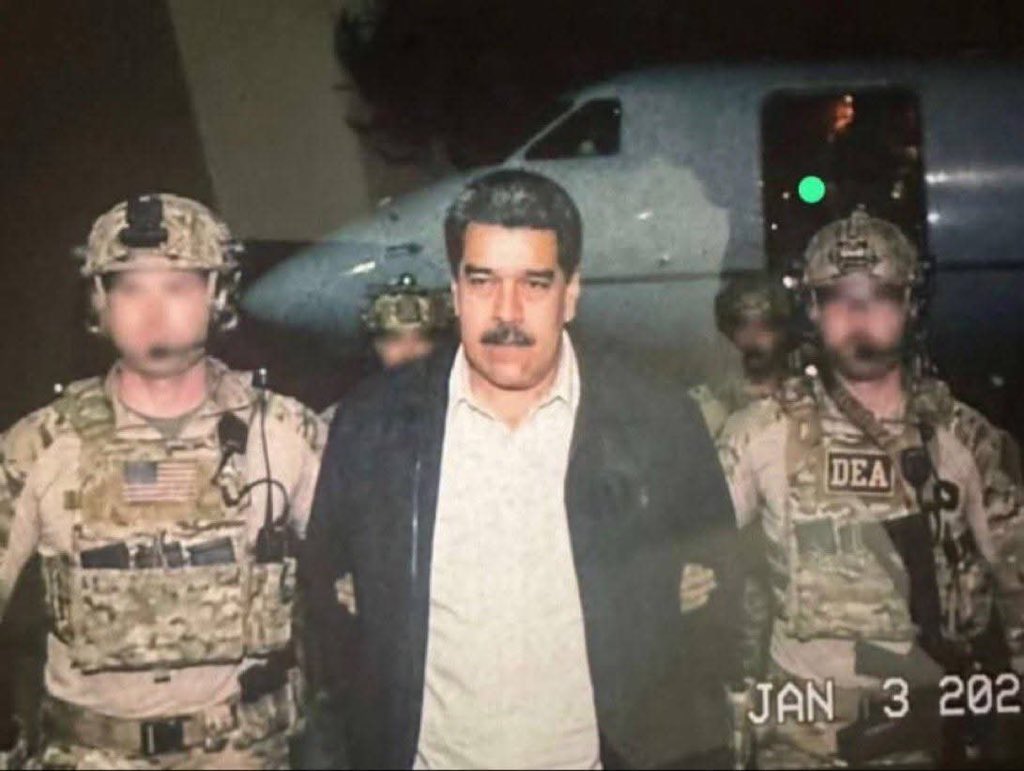 <strong>القبض على الرئيس نيكولاس مادورو </strong>
