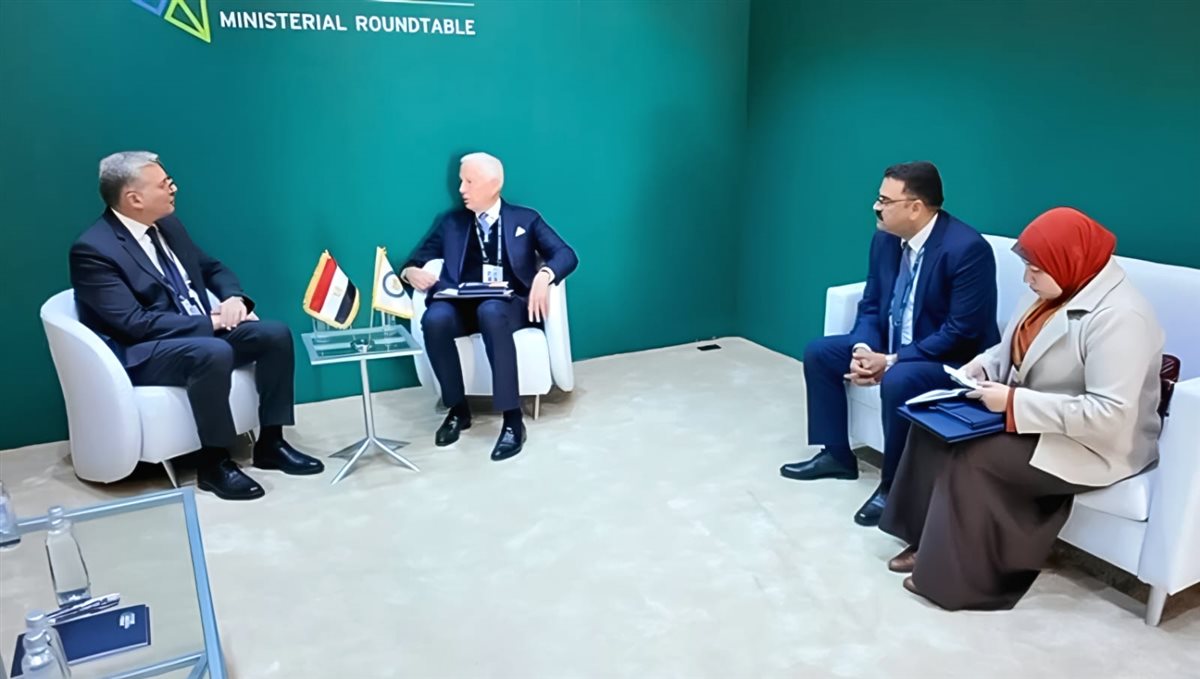 وزير البترول والثروة المعدنية يبحث مع رئيس 