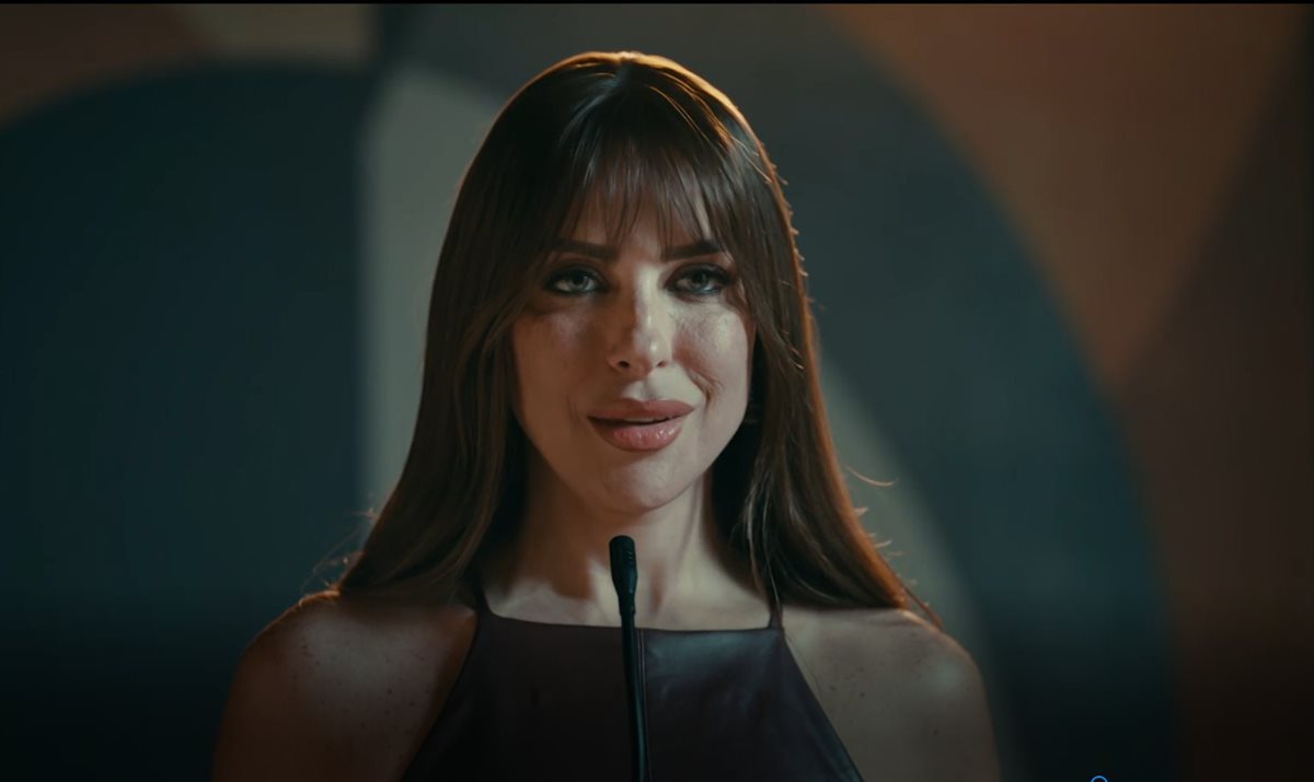 ريم مصطفى في مسلسل فن الحرب الحلقة الاولى&nbsp;