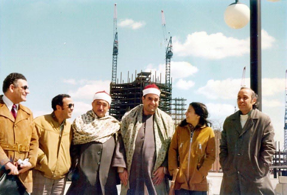 الشيخ شعبان الصياد والشيخ طوبار