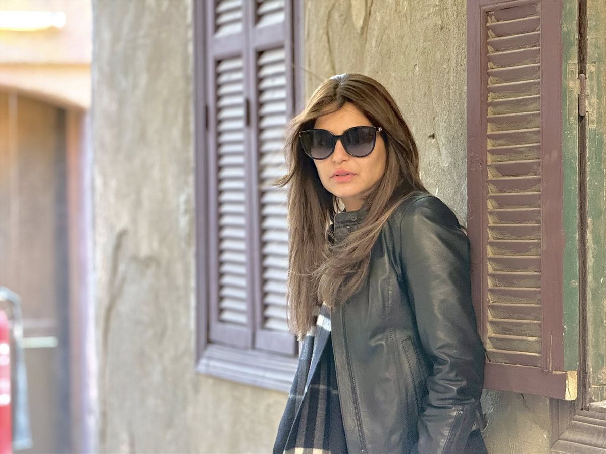 &nbsp;الفنانة منة فضالي