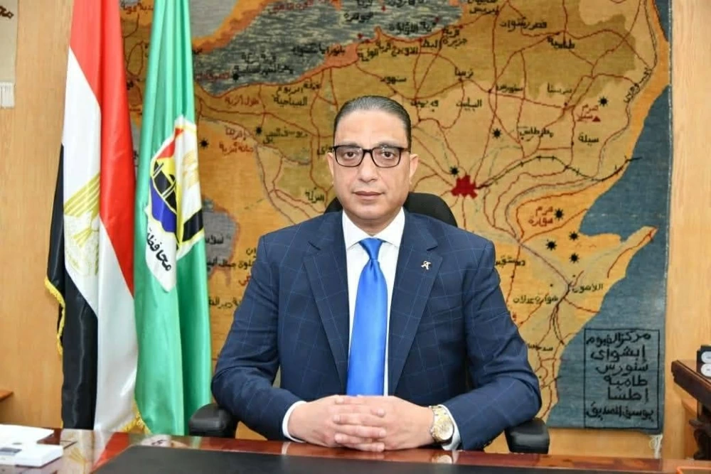 أحمد الأنصاري محافظ الجيزة&nbsp;