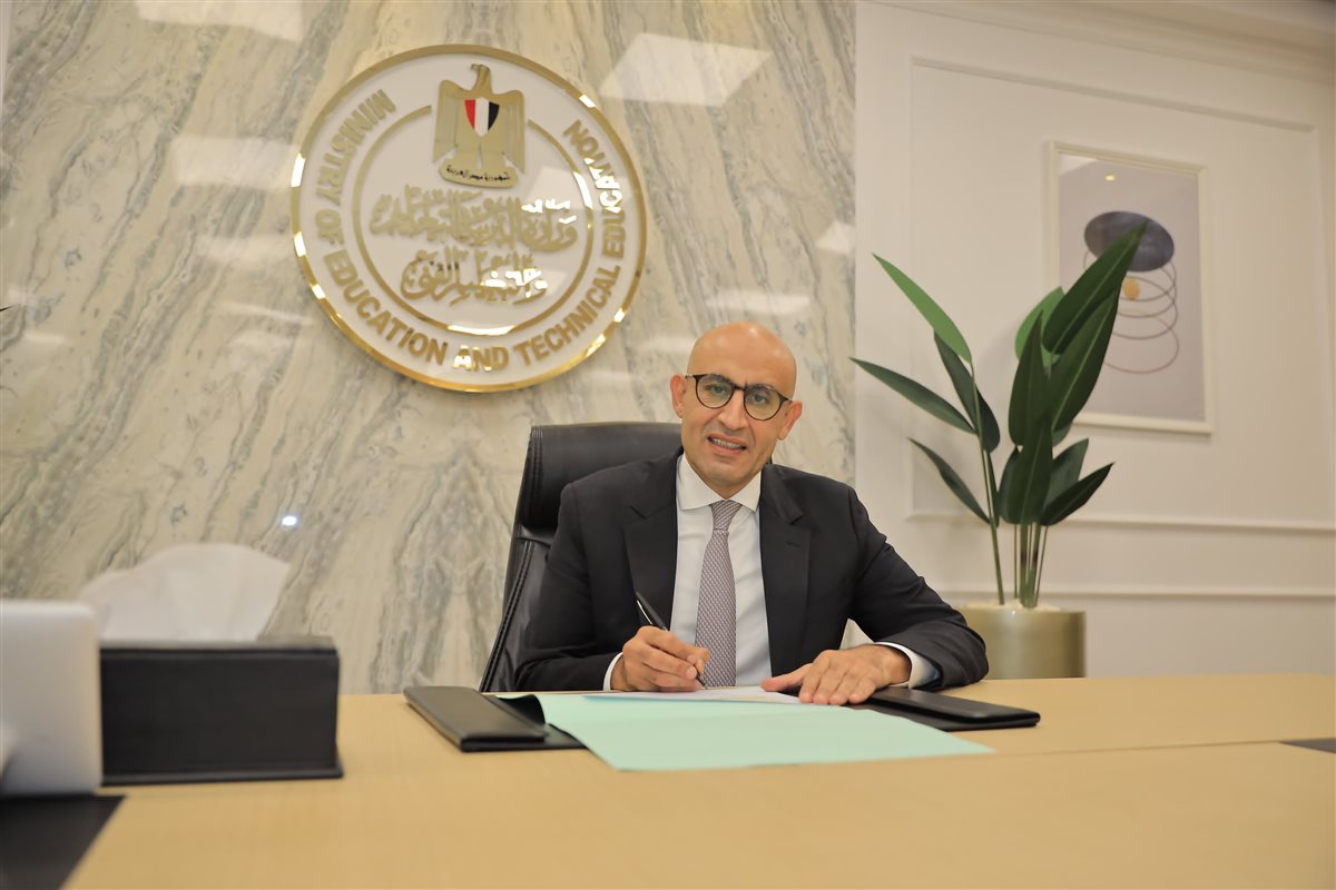 محمد عبد اللطيف وزير التربية والتعليم&nbsp;