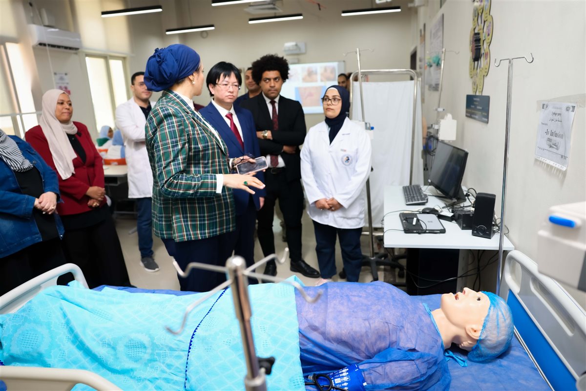 زيارة الوفد الألماني للجامعة
