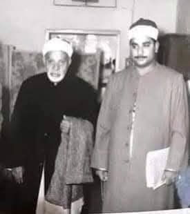 الشيخ عبد الفتاح الشعشاعي وابنه الشيخ إبراهيم&nbsp;
