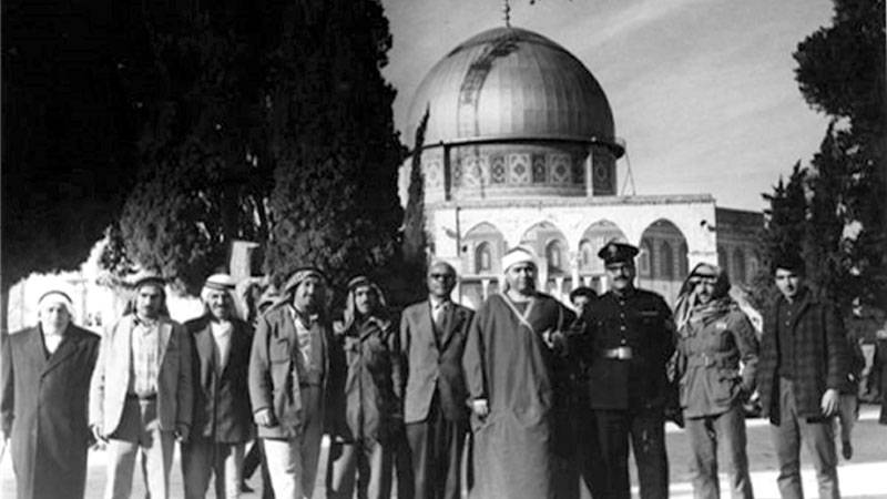الشيخ مصطفى اسماعيل في القدس