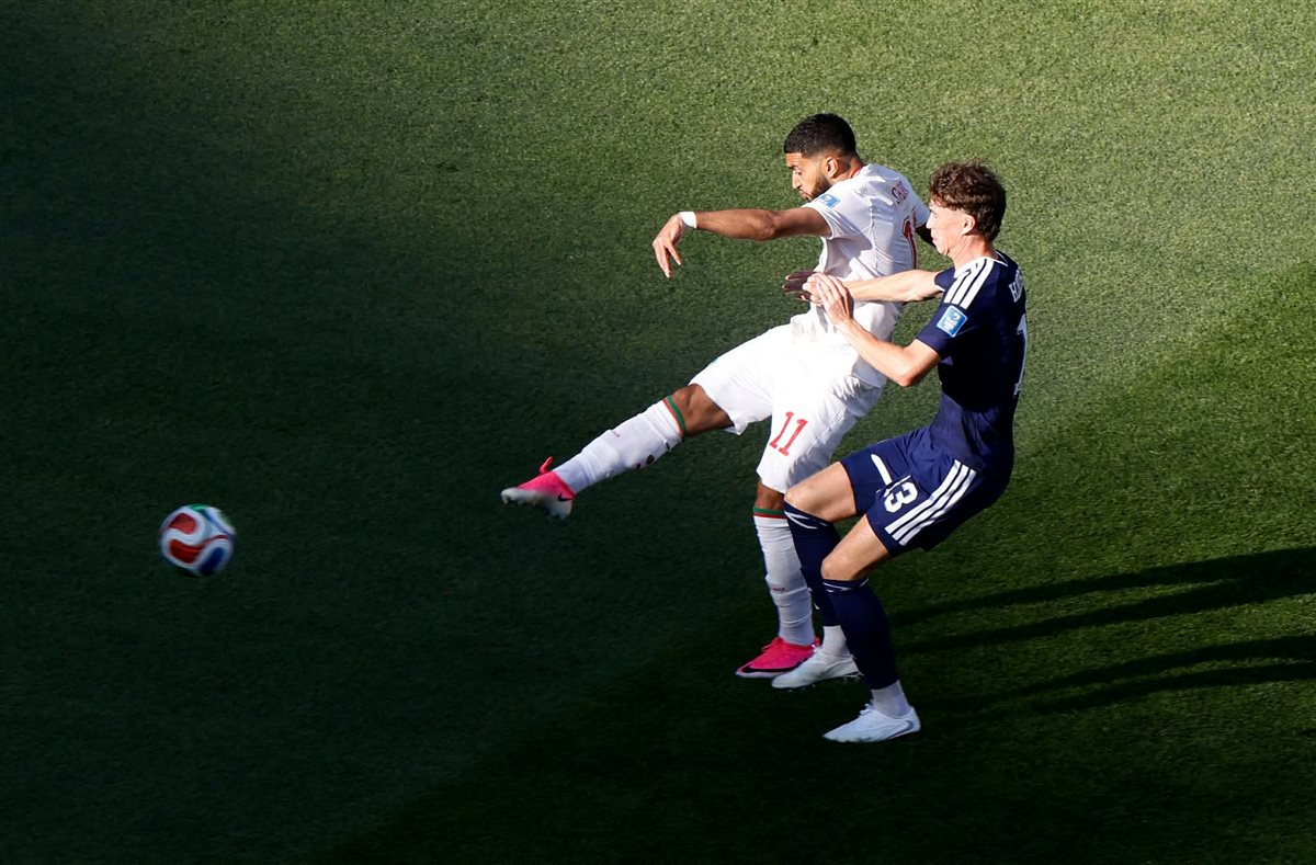 مباراة المغرب واسكتلندا
