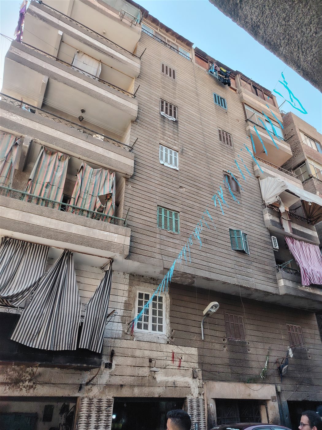 منزل اسرة الضحية هدير محمد شعبان&nbsp;