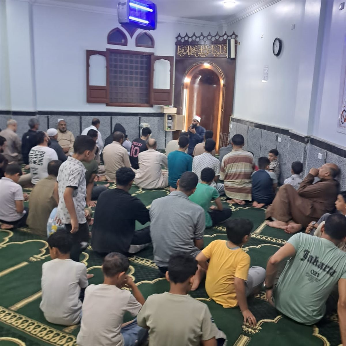 الأوقاف تواصل فعاليات برنامج المساجد المحورية &nbsp;وتناقش خطورة الغش في الامتحانات