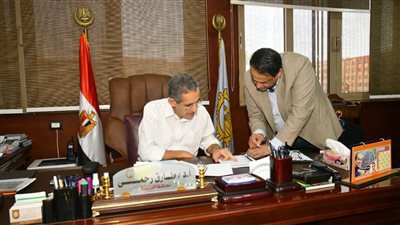 محافظ الغربية يبحث استعدادات استقبال العام الدراسي الجديد