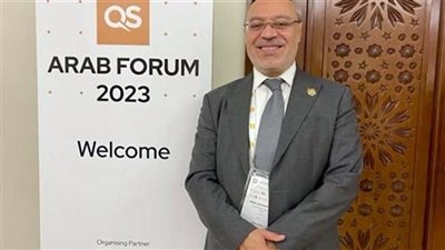 رئيس جامعة طنطا يشارك في منتدى QS العربى بالمنامة