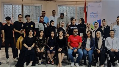  الشباب والرياضة بالغربية تطلق برنامج  فنون تنموية.