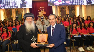 محافظ الغربية يشهد احتفالية الكنسية بذكرى مئوية ميلاد الأنبا يؤانس المتنيح 