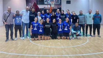 سيدات الصيد تفزن على البنك الاهلى فى بطولة الدورى العام لكرة السلة