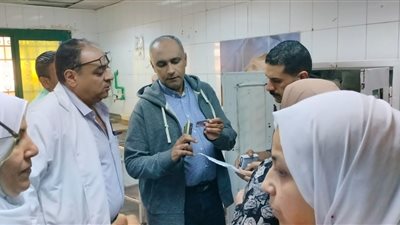 وكيل صحة الغربية يتفقد مستشفيات مدينة المحلة