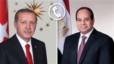السيسي ورئيس تركيا يتبادلان التهاني بمناسبة حلول عيد الفطر