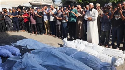 لا تزال المذبحة مستمرة.. 44 شهيدًا في قصف الاحتلال على غزة منذ فجر اليوم