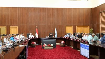 محافظ البحر الأحمر يوجه بربط مدينة الشلاتين علي الشبكة الموحدة للكهرباء 