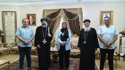 تضامن الدقهلية تبحث تعزيز الخدمات الاجتماعية مع الكنيسة