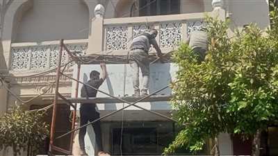 بدء تنفيذ مشروع تطوير شارع إبراهيم بمنطقة الكوربة بمصر الجديدة 