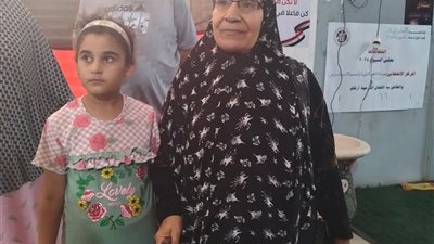 بالعكاز حاضرون إقبال متزايد من كبار السن وذوي الهمم لمقار اللجان الانتخابية بالمنوفية|صور 