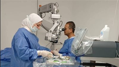 إجراء 20 عملية إزالة مياه بيضاء بمستشفى نجع حمادي