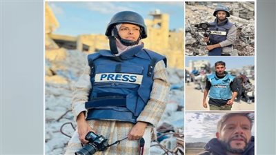 مجزر ة جديدة بحق الصحفيين الفلسطينيين في قطاع غزة 