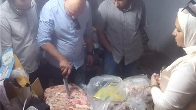 ضبط 8 طن لحوم ودواجن وأسماك غير صالحة بالمنوفية 