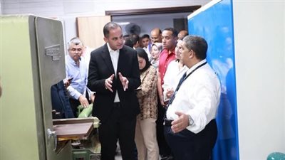 نائب وزير الصحة يتفقد المعهد الفني الصحي بمحافظة أسيوط