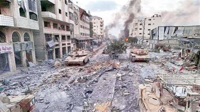 دبابات نتنياهو فى قلب غزة