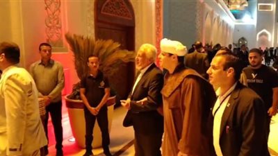 محمود التهامي يشارك في عزاء الدكتور أحمد عمر هاشم