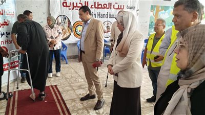 تسليم أطراف صناعية بالدقهلية لمستحقي مبادرة 