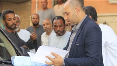  أحمد عبد اللطيف مرشح الوفد ببندر ومركز قنا يعرض برنامجه الانتخابى 