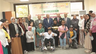 مسابقة الطالب والطالبة المثاليين على مستوى مركز رعاية الطلاب ذوي الإعاقة بجامعة أسيوط 