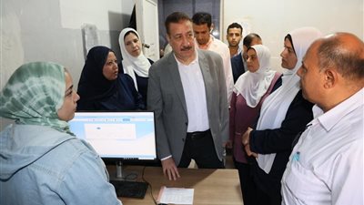 إحالة 84 من العاملين بمستشفى سرس الليان للتحقيق 