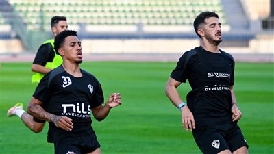 مران الزمالك..فقرة تدريبات بدنية للاعبين 