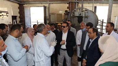 محافظ المنوفية يوجه الطب البيطري بتشغيل مجزر شبين الكوم الآلي  