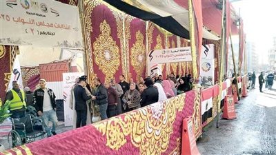 إقبال متوسط فى البحيرة 