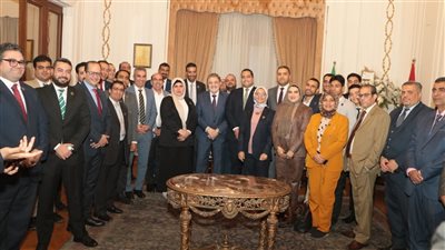 السيد البدوي يستقبل رئيس كيان شباب مصر.. ويؤكد: الشباب عماد المرحلة والمجالس المحلية مدرسة الكوادر